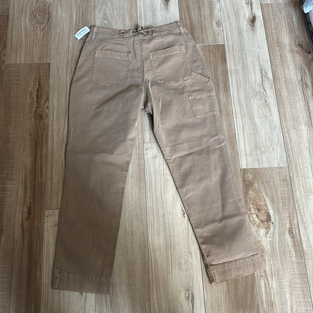 NWT Old Navy Khaki Cargo Pants Size 4 - Picture 6 of 6
